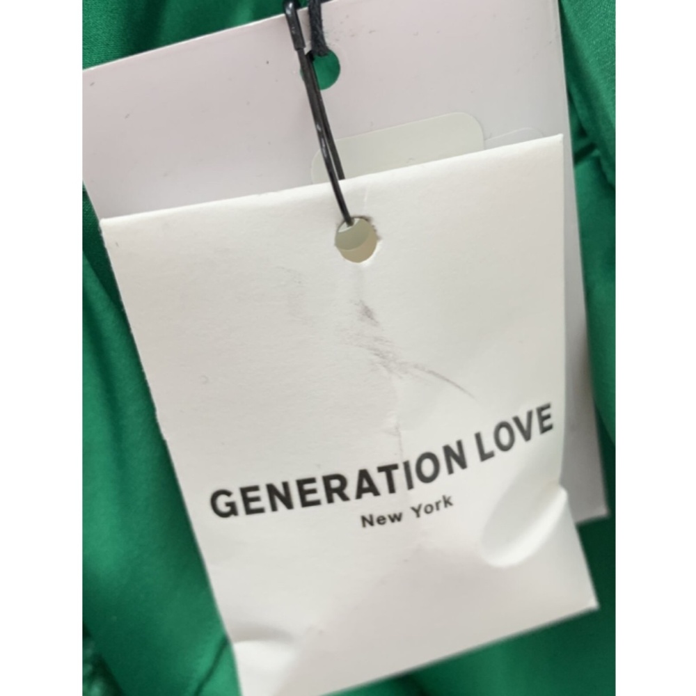 Generation Love green eliza tweed single button blazer NWT sz XL - Picture 6 of 7